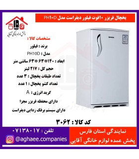 فيلور يخچال 10 فوت تک درب با جا يخي ديفراست